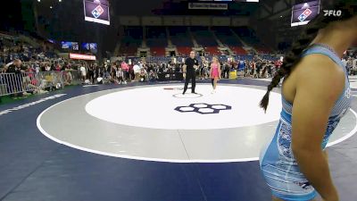 95 lbs Cons. Sub-rd Of 16 - Skylar Bain, MO vs Lindsey Lau, HI