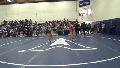 124 lbs Champ. Round 2 - Svea Gonzalez, Unattached vs Haley Narahara, Menlo College