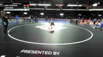 Girls 110 lbs Cons. Round 4 - Alice Rush, Auburn (Girls) vs Yarely Cervantes, Federal Way (Girls)