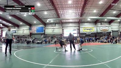 144 lbs Semifinal - Drake Hooiman, SLAM! Nevada vs Jordan Palomino, Basic