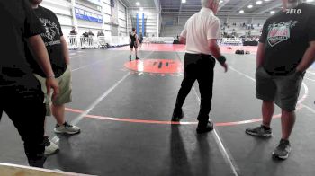 110 lbs Consi Of 4 - Savannah Kerr, East Carolina Elite vs Ryan Mertz, Revival Orange