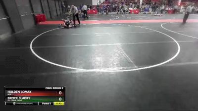 88 lbs Cons. Round 5 - Holden Lomax, NGL vs Brock Sladky, St. Croix Falls