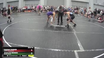 135 lbs Cons. Round 2 - Shaylyn Redden, Miller Grove vs Makiah Parker, North Atlanta HS