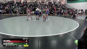 145-155 lbs Round 2 - Kaleb Nelson, Powerhouse Wrestling Club vs Jax Jesse, Team North Stars