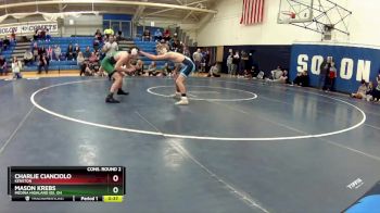 144 lbs Cons. Round 2 - Charlie Cianciolo, Kenston vs Mason Krebs, Medina Highland (B), OH