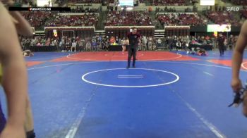 186 lbs Semifinal - Holden Hoiness, Billings Wrestling Club vs Michael Aakre, Bearcats Wrestling Club Helena