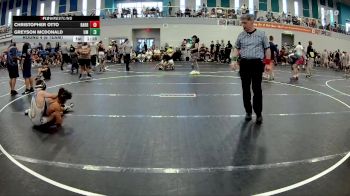 92 lbs Round 4 (6 Team) - Greyson McDonald, Misfits United vs Christopher Otto, Team Barracuda