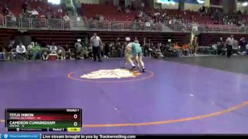 182 lbs Round 1 (8 Team) - Titus Miron, Lincoln Southwest vs Cameron Cunningham, Gretna