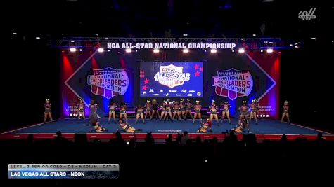 Las Vegas All Stars - Neon [2026 L3 Senior Coed - D2 - Medium Day 2] 2026 NCA All-Star National Championship