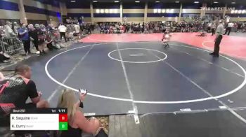 95 lbs Quarterfinal - Rider Seguine, Team Real Life vs Kaden Curry, Sunkist Kids/Monster Garage