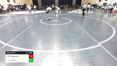 152 lbs Round Of 32 - Raymond Fitzgerald, Malvern Prep vs Justin Lowery, Loudoun County