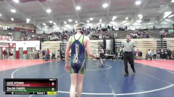 83-90 lbs Quarterfinal - Jack Hyman, Western Wrestling Club vs Talon Oakes, New Castle Youth WC