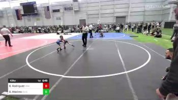 43 lbs Quarterfinal - Braxton Rodriguez, Grindhouse WC vs Dominic Maximo, Tucson Cyclones
