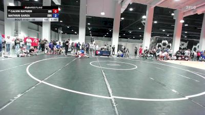 65 lbs Cons. Round 6 - Calvin Rathjen, Sebolt Wrestling Academy vs Mathius Garza, Inland Elite Wrestling Club