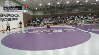 155 lbs Champ. Round 2 - ChloeAnn Jenkins, Scottsbluff Girls vs Marcela Colin, Scottsbluff Girls