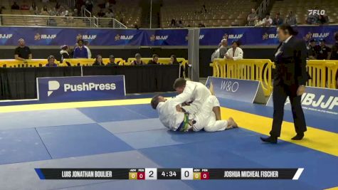 Joshua Micheal Fischer vs Luis Jonathan Boulier 2026 Pan Jiu Jitsu IBJJF Championship