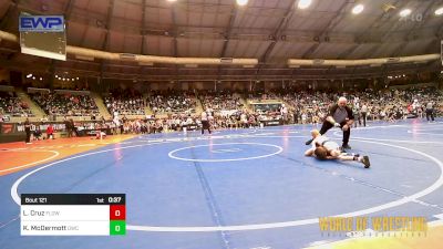 64 lbs Consi Of 16 #1 - Levi Cruz, Flow Academy Honolulu, HI vs Kale McDermott, Outlaw Wrestling Club