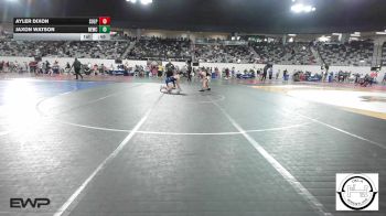 150 lbs Consi Of 4 - Ayler Dixon, Sulphur vs Jaxon Watson, Newcastle Wrestling