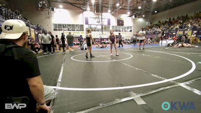 67-70 lbs Rr Rnd 2 - Delaney Pritchard, Bristow Elementary Wrestling Club vs Prim Merrell, Mannford Pirate Youth Wrestling