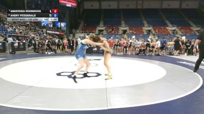 130 lbs Champ. Rd Of 16 - Anastasia Rodnikova, Illinois vs Avery Fitzgerald, Texas