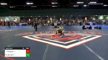 Match - Tyler Vazquez, Nj vs Mason Barrett, Va