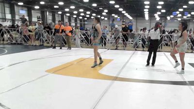 132 lbs Rr Rnd 3 - Evelyn Ramirez-Hernandez, Roughnecks - HSG vs Emily Sarr, Lady Assassins - HSG