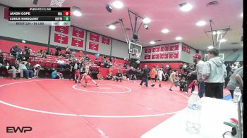 98 lbs Consi Of 4 - Jaxon Cope, Hilldale vs Lukus Ringquist, Kiefer High School