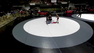 53 lbs 1st Place Match - Majus Vaiciulis vs Franco Bautista, MTC - MANTANONA TRAINING CENTER