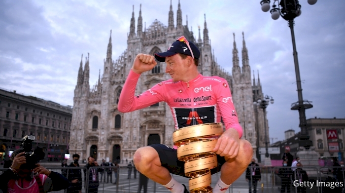 picture of Tao Geoghegan Hart Giro d'Italia 2020
