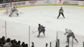 Kevin He Scores First Of Playoffs Shorthanded