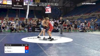 113 lbs Rnd Of 32 - Christopher Moore, Illinois vs Waylen Pentz, Utah