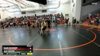 220 lbs Round 1 - Allen Schooner, Riverton Middle School vs Alex Walker, Rocky Mountain Middle School