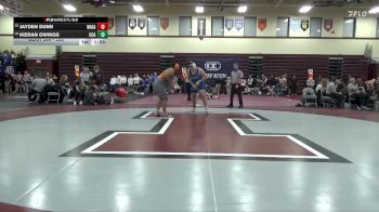 285 lbs Round 2 - Kieran Owings, Clear Creek-Amana vs Jayden Dunn, Waterloo East