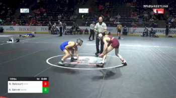126 lbs Quarterfinal - Nate Belcourt, White River vs Ayden Garver, Newberg