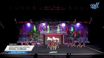 Stars Vipers - San Antonio - Royal Cobras [2023 L5 Senior Coed Day 1] 2023 Spirit Celebration Christmas Grand Nationals