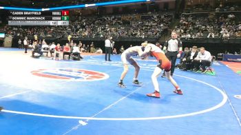 113 Class 4 lbs Cons. Semi - Caden Brayfield, Park Hill vs Dominic Marchack, Hickman