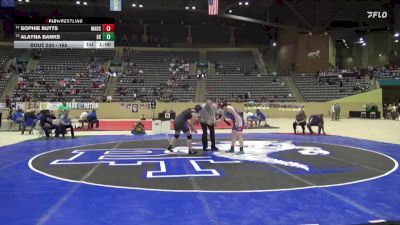 165 lbs Cons. Round 2 - SOPHIE BUTTS, Madison Central vs Alayna Banks, Simon Kenton