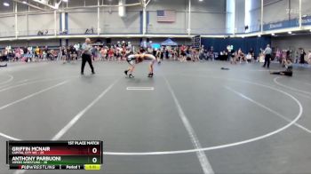 96 lbs Finals (2 Team) - Anthony Parbuoni, Vipers Wrestling vs Griffin McNair, Capital City WC