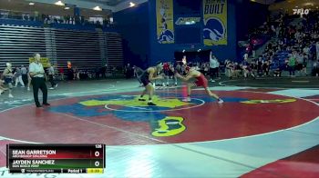 126 lbs Cons. Round 2 - Sean Garretson, Archbishop Spalding vs Jayden Sanchez, Don Bosco Prep