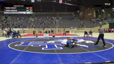 145 lbs Champ. Round 1 - Keirli Herran, Caldwell County vs Sonia Tarley, Eastern
