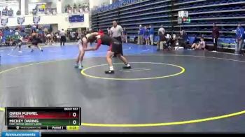 190 lbs Cons. Round 4 - Mickey Daring, Fort Wayne Bishop Luers vs Owen Pummel, INDIAN LAKE