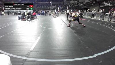 136 lbs Round Of 16 - Luke Riker, The Wrestling Coach vs Christian Pellegrini, Oakland