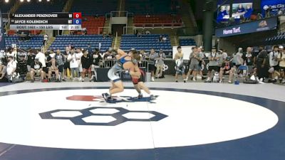 150 lbs Champ. Rd Of 32 - Alexander Penzkover, Wisconsin vs Jayce Kolendich, Montana