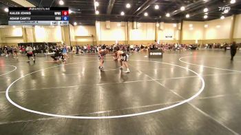 215 lbs Consi Of 4 - Kaleb Johns, Wolf Pack Wrestling Club vs Adam Cantu, Colosseum Wrestling Club