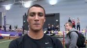 Ashton Eaton after shot and HJ at the 2012 Flotrack Husky Classic