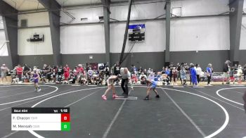 73 lbs Round Of 16 - Francisco Chacon, Toppenish USA vs Mikaih Mensah, Coast Wrestling