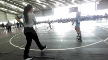 120 lbs Rr Rnd 5 - Anthony Jaramillo, Belen Jr Wrestling vs Dane Padilla, New Mexico Bad Boyz