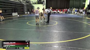 132 lbs Round 2 (10 Team) - Michael Collins, Gardendale Hs vs Carter Everett, Moody Hs