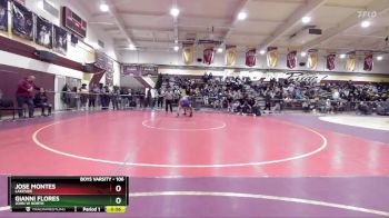 106 lbs Cons. Round 3 - Jose Montes, Lakeside vs Gianni Flores, John W North