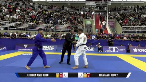 Elijah Amir Dorsey vs Jefferson Alves Goteu 2025 Brasileiro Jiu-Jitsu IBJJF